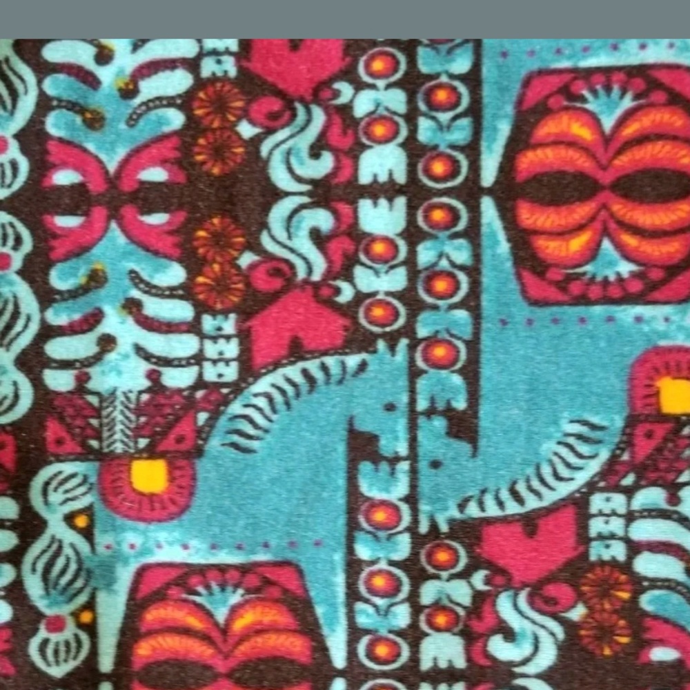 Lularoe Trojan Dala Horse Tiki Leggings TC Unicorn